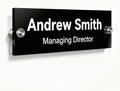 Personalized Office Wall Name Plate Sign Custom Door Name Plate Office Gifts Executive Sign Wall Plate Business Sign