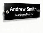 Personalized Office Wall Name Plate Sign Custom Door Name Plate Office Gifts Executive Sign Wall Plate Business Sign