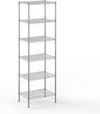 Regal Altair 21" Deep x 30" Wide x 96" Height Wire Shelving Kit | 6-Tier | NSF Commercial Storage Rack Unit