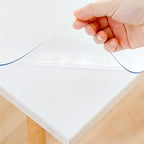 Eisdroma 14 x 24 Inch Clear Table Cover Protector, Clear Desk Mat, Table Protector, 1.5mm Plastic Table Cover, Vinyl Table Protector, Mats on Top of Desks