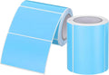 PATIKIL 2 x 3 Inch Rectangle Inventory Color Coding Labels 2 Roll, Square Self-Adhesive Inventory Label Stickers for Office Home Organization Name Tags, 250 Per Roll, Light Blue