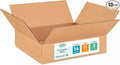 Medium Moving & Shipping Boxes 14x11x3 inches (10-Pack) - Extra Strength 200 lb vs Regular - Corrugated Packaging Boxes for USPS/UPS/FEDEX - Medium Box - Heavy Duty Box by IDL Packaging