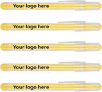 Custom Maze Ballpoint Pens – Personalized Puzzle Pens with Logo/Text – Promotional Pens for Events, Schools, Trade Shows – Fun Interactive Design (Yellow, 300 Count, Pack of 1)