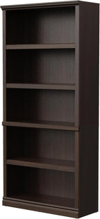 Bevfint Bookshelf, Open Storage 70 Inch Tall 5 Shelf Bookcase, Floor Standing Bookshelves and Bookcases, Book case for Farmhouse Library Office Bedroom Kids, Dark Cherry - 5 Tier