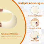 Guakicae 150 Sheets Cream Cardstock 5 x 7 Ivory Paper, 300gsm/110lb Heavyweight Flat Off White Card Stock Printer Paper for DIY Card Making, Business Cards, Thank You Cards, Certificates, Postcards