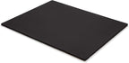 Leatherology Black Onyx Classic Desk Pad – Full-Grain Leather Office Mat with Lift-Up Side Rails, Smooth Writing Surface | Protective Desk or Conference Table Pad for Laptop & Notes