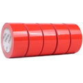 QILIMA 5-Pack Red Duct Tape, Professional Grade Duct Tape for Photographers,Industrial, Professional Use, 2 Inch X 30 Yards