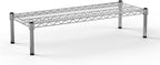 Regal Altair 14''W x 36''L x 8''H Chrome Plated Wire Dunnage Rack | Off The Floor Storage