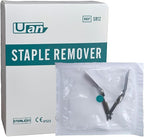 Skin Staple Removal Kit, Includes Staple Remover and Gauze Sponge, Steriled, Ideal for Hospitals and Clinics (1)