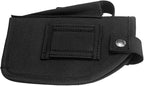 Concealed Carry Gun Holster with Mag Pouch Fits Handgun with Laser Light Mounted IWB OWB Ambidextrous Use by Convertible Clip