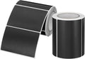 PATIKIL 2 x 3 Inch Rectangle Inventory Color Coding Labels 2 Roll, Square Self-Adhesive Inventory Label Stickers for Office Home Organization Name Tags, 250 Per Roll, Black