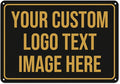 Tmqytuox Custom Signs, Custom Sign Metal Signs Customized Signs - Personalized Signs Make Your Own Sign With Text Photo Logo For Office Business Workplace Home Bar Indoor Outdoor Use 6""x8""