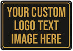 Tmqytuox Custom Signs, Custom Sign Metal Signs Customized Signs - Personalized Signs Make Your Own Sign With Text Photo Logo For Office Business Workplace Home Bar Indoor Outdoor Use 6""x8""