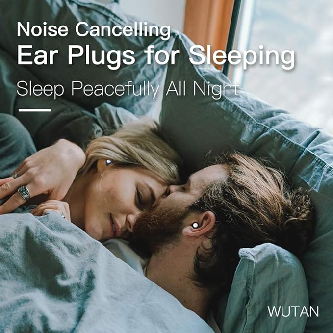 WUTAN Ear Plugs for Sleeping Noise Cancelling 14-38dB, Comfortable Soft Reusable Silicone Ear Plugs Noise Reduction Earplugs for Sleep Concert Work Airplane Travel (earplugsPINK3, S/L)