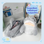 XZR Cute Pen Bag Case Box Stocking Stuffers Cute Creative Animal Cartoon Large Capacity Shark Bird Zipper Organizer Storage Bag Box Nice Gift (Shark)