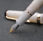 JINHAO 82 Fountain Pen (Fluorescent White,Fine Nib 0.5mm)