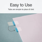 Redi-Tag Tiny Tabs, 144 Pack, Durable Page Markers for Organizing, Mini Flags for Highlighting Notes, Books and Documents, Permanent Adhesive, 6 Neon Colors, 0.375 x 0.375 inches (1016715)