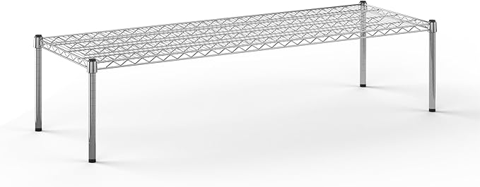 Regal Altair 21" Deep x 60" Wide x 14" Height Wire Shelving Kit | 1-Tier | NSF Commercial Storage Rack Unit