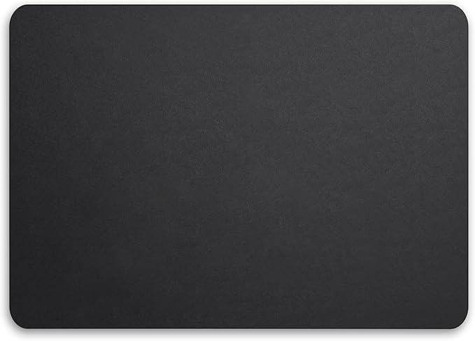 Jotsome Leather Desk Pad Mat, Non-Slip Desk Blotter Pad - Desk Protector for Office, Home, Lap Desk, Laptop, and Desktop, Gift for The Holidays (Black, 17" x 12")
