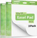 Sticky Easel Pad, Anchor Chart Paper, Our Sticky Easel Pads measure 13 x 17 inches, Featuring Self-stick Chart Paper Designed with Exceptional Adhesion Perfect for Teachers, Professionals, and Educators Alike, 30 Sheet/Pad, 3 Pads (1, White)