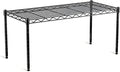 VANZBON 1-Tier Wire Shelf Rack,30" Wx14 Dx17 H,Single Metal Shelves Rack,Height Adjustable Metal Wire Shelving Unit and Storage KOR Kitchen,Cabinet,Countertop,Under-Sink,Closet,Pantry,Studio