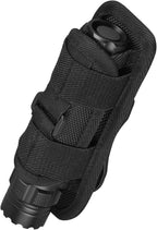 ULTRAFIRE Tactical Flashlight Holster Pouch,360 Degree Adjustable Police Duty Belt Flashlight Pouch,Suitable Law Enforcement Patrol and Military Safety Tactical Gear