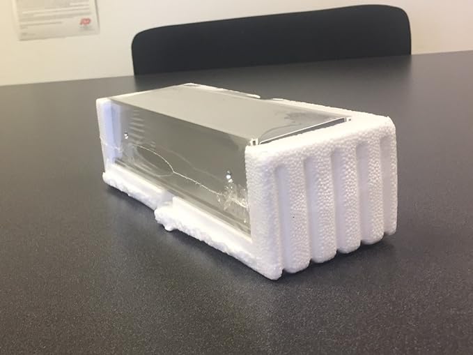 The Original Over the Cube - Quality Aluminum, Changeable Cubicle Nameplate Holder,(3" Cubicle Wall Depth) Made in the USA