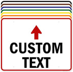 Custom Arrow,Custom Directional Sign, Up Arrow,36x48 Inches, Rust Free DiBound, Fade Resistant, Made in USA by My Sign Center
