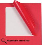 JAM PAPER Shipping Address Labels - Large - 3 1/3 x 4 - Red - 120/Pack