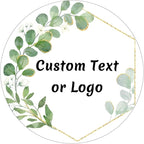 JOVELLO Personalized Custom Stickers - 60-1000 PCS Circle Custom Labels for Business, Logo, Office, Parties, etc (Labels Stickers-15)