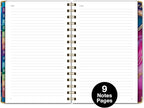 HARDCOVER 2026 Planner, 5.5"x8": 14 Months (November 2025 - December 2026), Daily Weekly Monthly Planner, Yearly Agenda, Bookmark, Pocket Folder and Sticky Note Set (Pink Purple Marble)