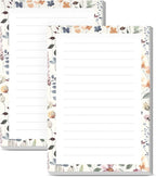 SXboxing Sticky Notes 4X6 Inches, 2 Pack Large Cute Self-Stick Pads, Bright Funny Memo Pads Easy to Stick for Home, Office Watercolor Boho Leaf