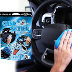 Gunk Getter, Cleaning Gel for Those Hard to Reach Places, Automotive Cup Holder Electronic Keyboard Office, Slime Gel Cleaner Dust Crumb Removal, 6 Pack
