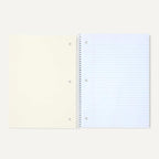 Amazon Basics College-Ruled Spiral Notebook, For Work and School, 70 Sheets, 10.5" x 8", Assorted Pastel Solid Colors, 5-Pack