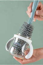 Kitchen Sink Long Handle Cleaning Brush, Household Cleaning Tool，Clean The Dirt in The Sink, Bottle Brush，PP+Steel Wire Material