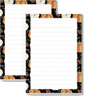 SXboxing Sticky Notes 4X6 Inches, 2 Pack Large Cute Self-Stick Pads, Bright Funny Memo Pads Easy to Stick for Home, Office Cute Pumpkin