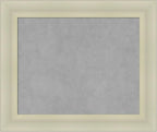 Amanti Art Silver Framed Magnetic Board 21x25 Small Vision Board for use with Magnets, 100% Metal Sheet to Display Items as Office Decor or for Home Organization in mudroom, Kitchen or Kids Room