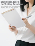 To Do List Notepad for Work, Productivity & Goal Setting, Undated Spiral Daily Planner with 52 Sheets Task Checklist, Time Management, 100 GSM Paper for Office, Family, Personal Use