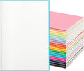 ALKALO 24 Pack Colorful Blank Notebooks for writing, Journals Bulk, A5 Composition Books, 8.3x5.5 Inch, 60 Pages, 30 Sheets Sketchbooks for Office School Travel Supplies (Blank-24 pack, 12 Colors)