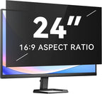Mao Yeye 24 Inch Privacy Screen for 16:9 Widescreen Monitor, Eye Protection Anti Glare Blue Light Computer Monitor Privacy Filter