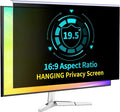 DEJIMAX 19.5 Inch Computer Privacy Screen for 16:9 Computer Monitor, Anti-Blue Light Monitor Privacy Screen Filter, Anti-UV Computer Shield