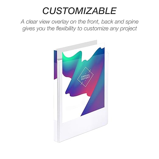 Samsill Economy 0.5 Inch 3 Ring Binder Bulk Pallet, Made in The USA, Round Ring Binder, Customizable Clear View Cover, White, Pallet of 768 Binders in 32 Cartons