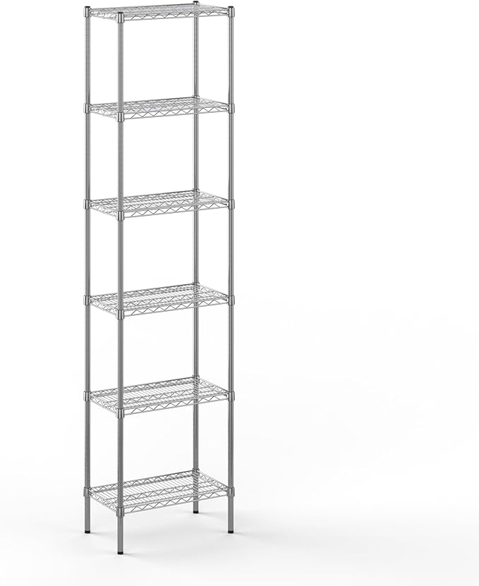 Regal Altair 14" Deep x 24" Wide x 96" Height Wire Shelving Kit | 6-Tier | NSF Commercial Storage Rack Unit