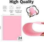 24 Sheets Pink Cardstock 8.5 x 11 Thick Paper, Goefun 80lb Card Stock Printer Paper for Arts & Crafts, Valentines Day, Stationary Printing