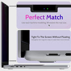 Peslv Magnetic Privacy Screen for MacBook Pro 14 Inch (2021-2025, M1, M2, M3, M4, M5), Removable Matte Blue Light Glare Filter for Mac Pro 14.2" Laptop Computer