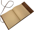 Large Notebook Journal - Genuine Leather Journals for Writing A4 Size Diary 8x10 Inch, Notepad For Women and Man, Gifts,Work,Travel Rustic Brown