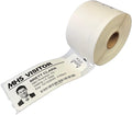 Threshold 4-Inch Tab Expiring Visitor Badges on a Roll | 1 Roll (250 Badges) Compatible with Zebra/Dymo450/IDPRT/Seiko Direct Thermal Printers | Name Tags | Hospital, Office & Secretary Supplies