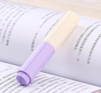 czxwyst Majohn Wancai 2.0 Mini Pocket-Size Eyedropper Fountain Pen (F Nib 0.5mm, Purple Sweetheart)