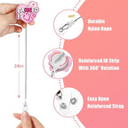Aoryalps Earned IT Retractable Badge Reel Holder Retractable with ID Clip for Nurse Nursing Name Tag Card Nursing Student Teacher Doctor Medical Assistant Work Office Clip-Gifts for Nurse