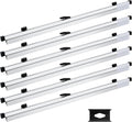Togarhow 6 Pack Blueprint File Hanging Clamps 30" Blueprint File Clips with Label Holder Binding Strips Blueprint Binders for Construction Plan Poster Architectural Drawing Arts Maps Large Document